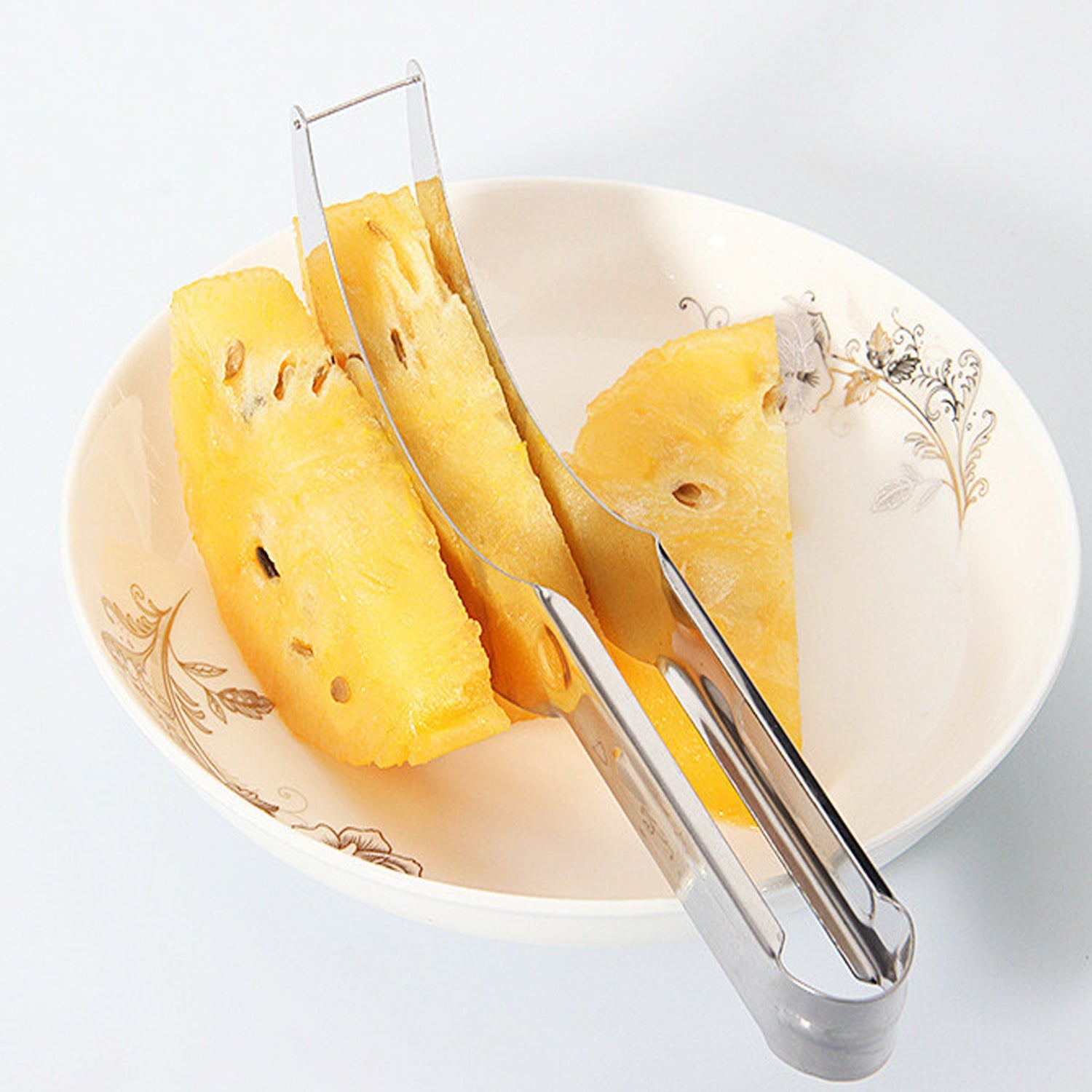 Versatile stainless steel kitchen slicer. Versatile stainless steel kitchen slicer.